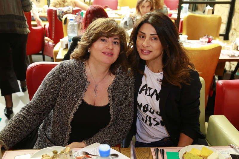Mariam Mogharbel brunch Let's meet for Hope